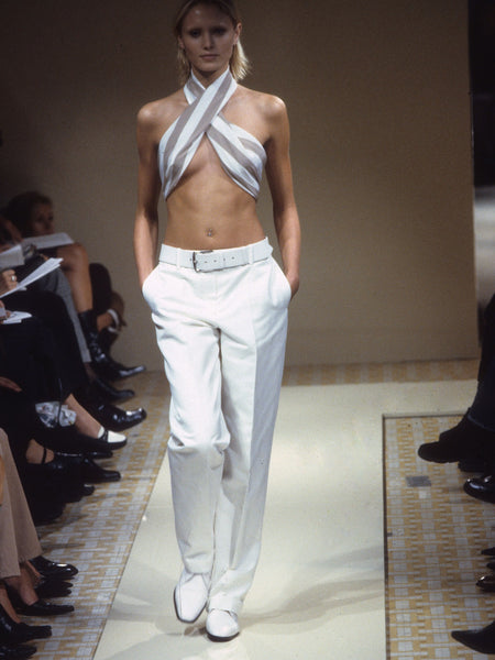 HERMÈS BY MARGIELA SS2002 LOSANGE SILK SCARF