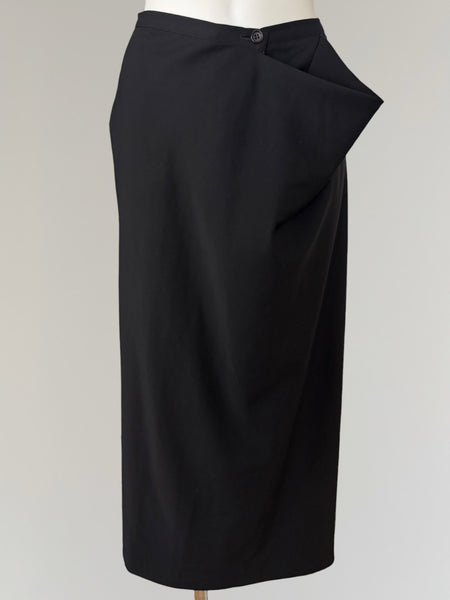 YOHJI YAMAMOTO AW1996 LONG WOOL SKIRT