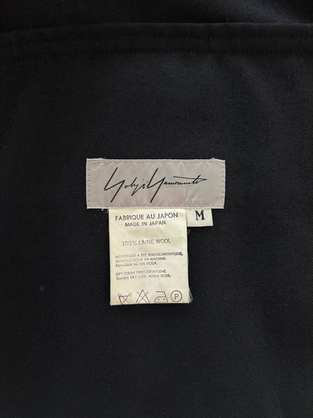 YOHJI YAMAMOTO AW1995 RUNWAY LONG WOOL COAT