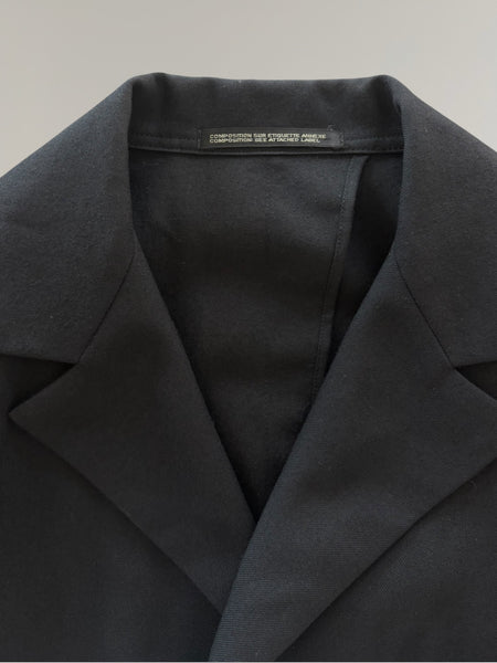 YOHJI YAMAMOTO AW1995 RUNWAY LONG WOOL COAT