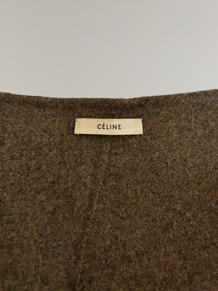 CÉLINE BY PHOEBE PHILO AW2014 DOUBLE FACE CASHMERE SKIRT