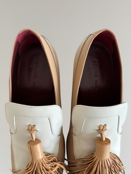 CÉLINE BY PHOEBE PHILO SS2018 TASSEL LOAFER