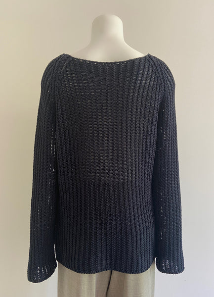 HERMÈS BY MARGIELA SS2001 COTTON KNIT PULLOVER