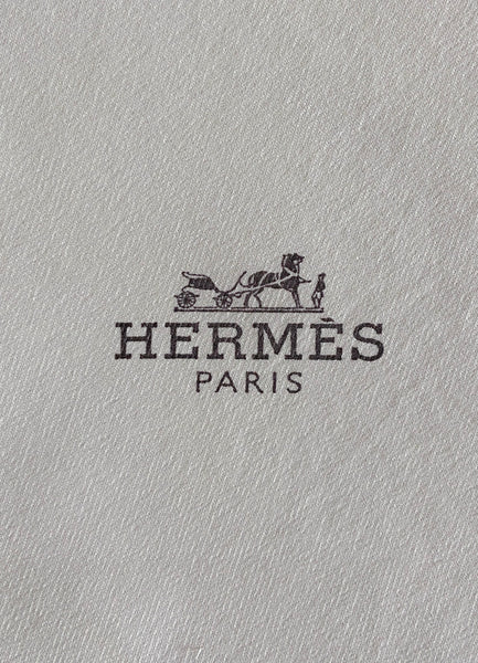 HERMÈS BY MARGIELA AW2001 LOSANGE SILK SCARF