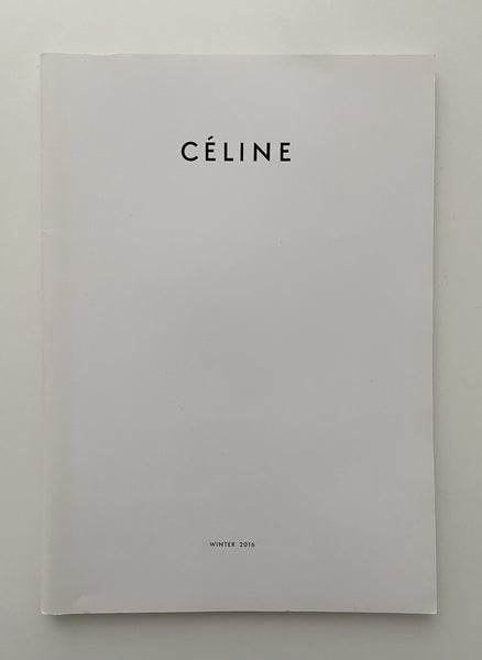 CÉLINE WINTER 2016 CATALOGUE