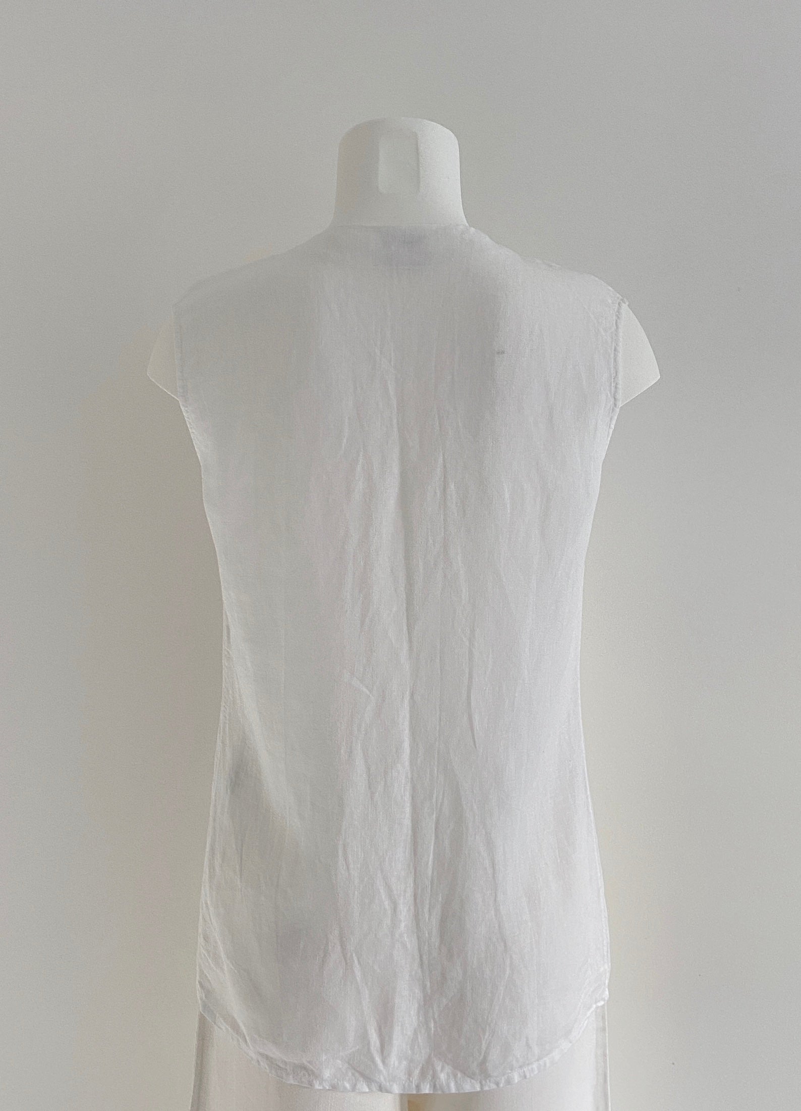 HERMÈS BY MARGIELA SS2000 LINEN TOP – MIES
